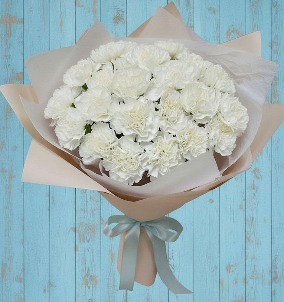 Букет цветов из: Гвоздики в Мишкинской