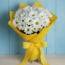 Букет цветов из:  Хризантемы #REPLACE_PRED# Мишкинской