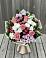 Букет цветов из: Альстромерии, Гвоздики, Розы и Хризантемы в Мишкинской