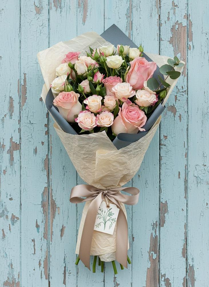 Букет цветов из: Розы в Мишкинской