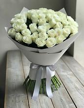 Букет 35 Белых роз в Мишкинской