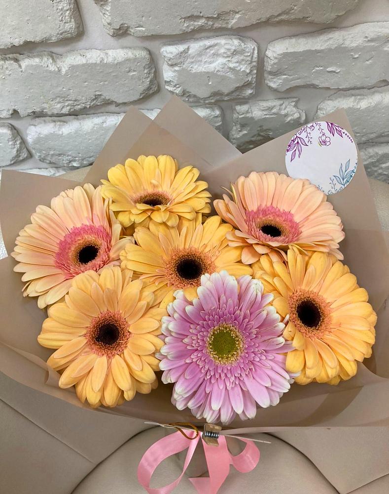 Букет цветов из: Герберы в Мишкинской