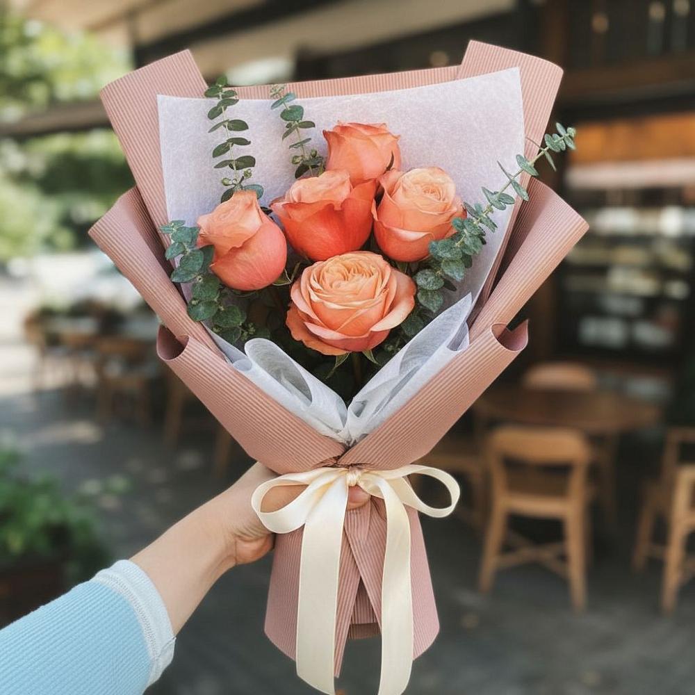 Букет цветов из: Розы в Мишкинской