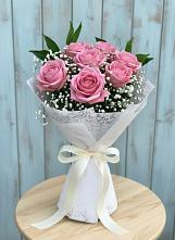Букет цветов из:  Розы в Мишкинской