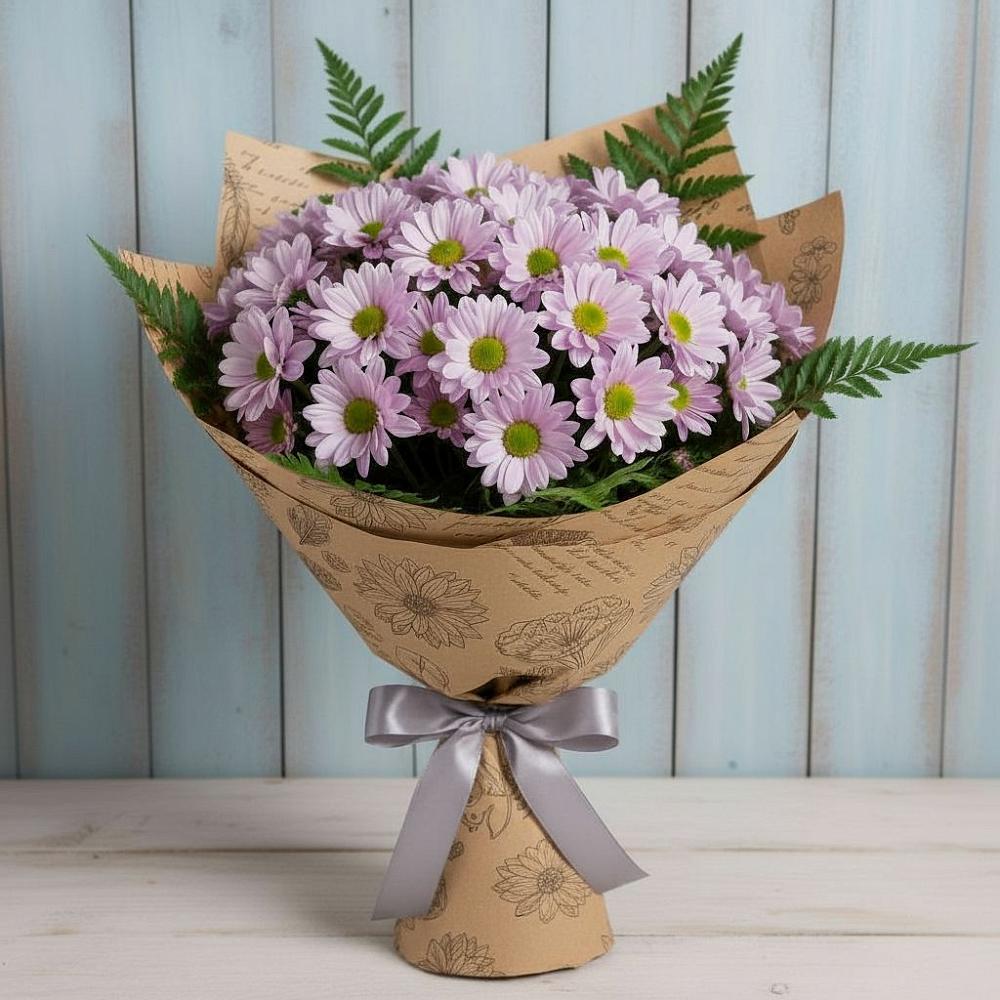 Букет цветов из: Хризантемы в Мишкинской