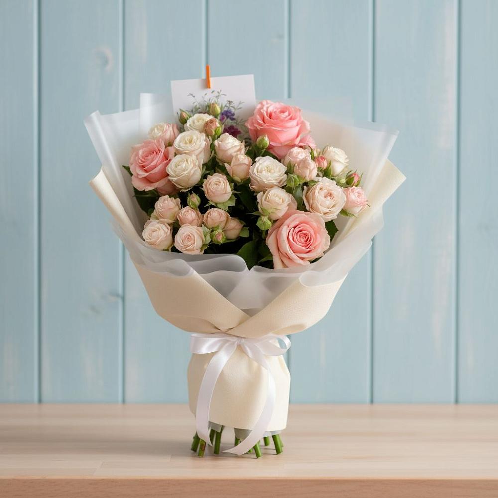 Букет цветов из: Розы в Мишкинской