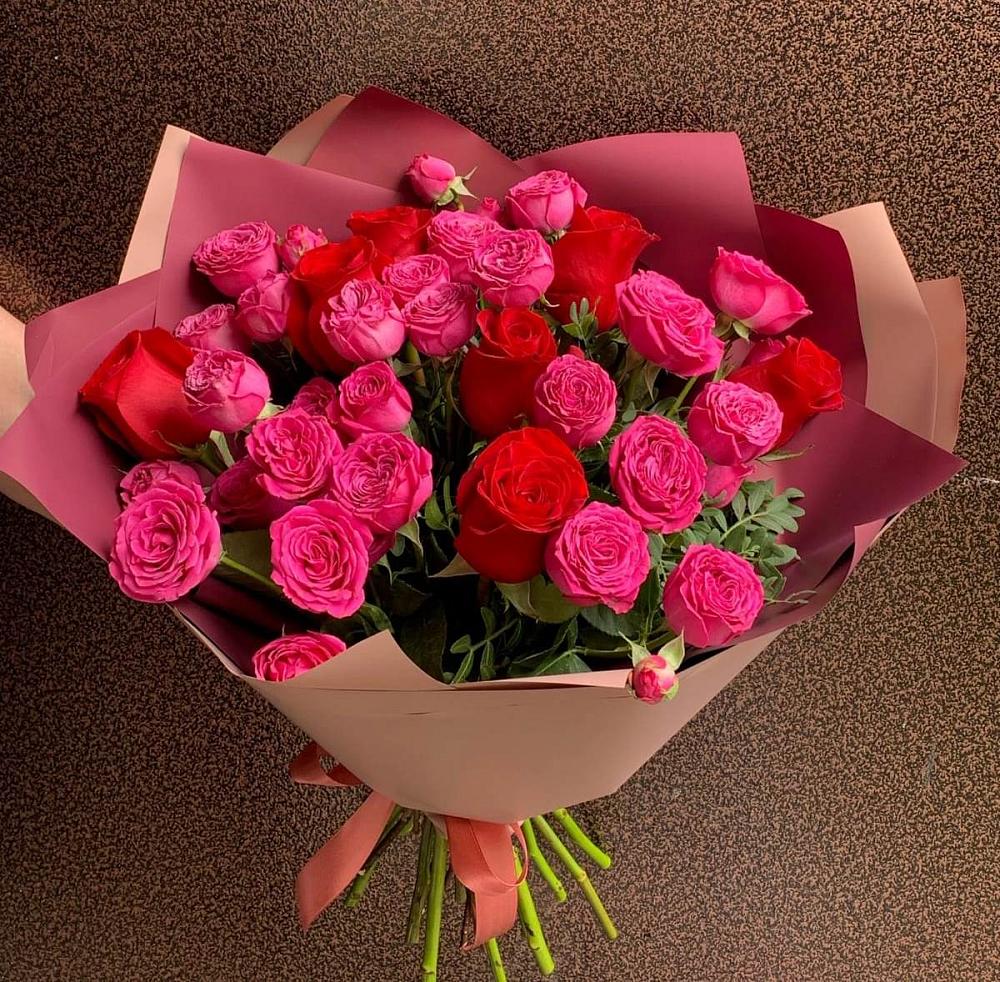 Букет В объятьях нежности в Мишкинской