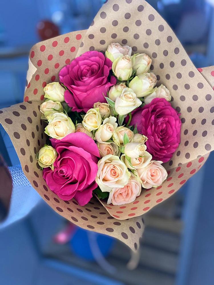 Букет цветов из: Розы в Мишкинской