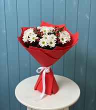 Букет цветов из:  Хризантемы #REPLACE_PRED# Мишкинской