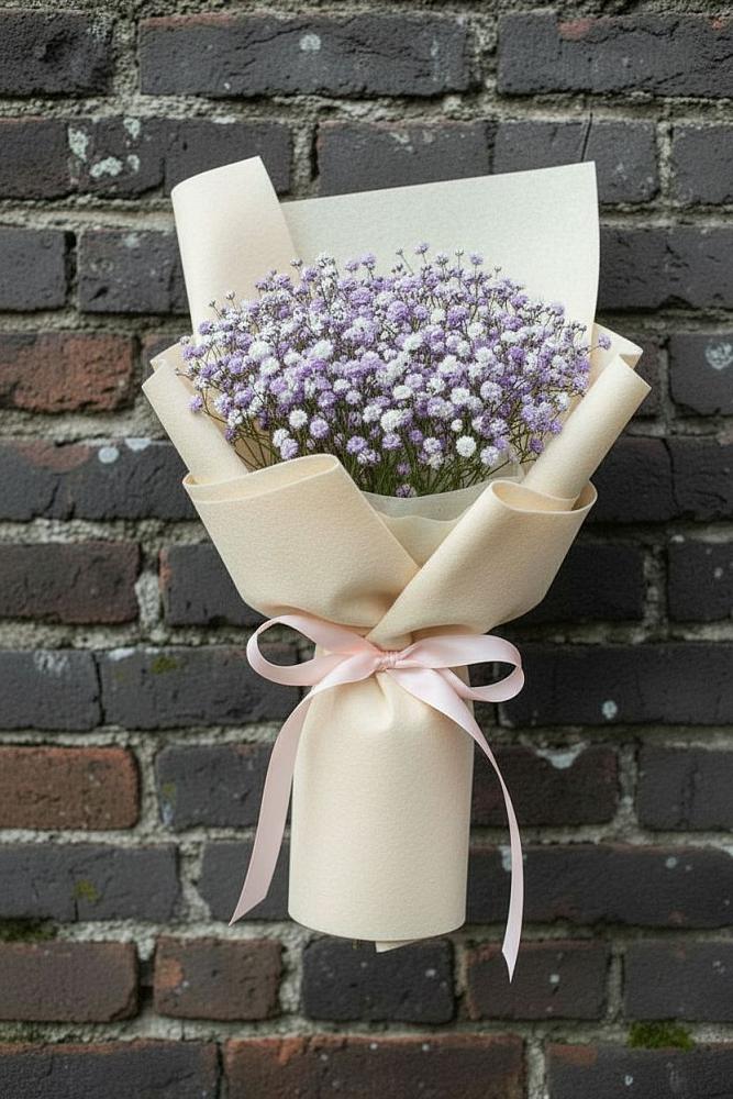 Букет цветов из: Гипсофила в Мишкинской