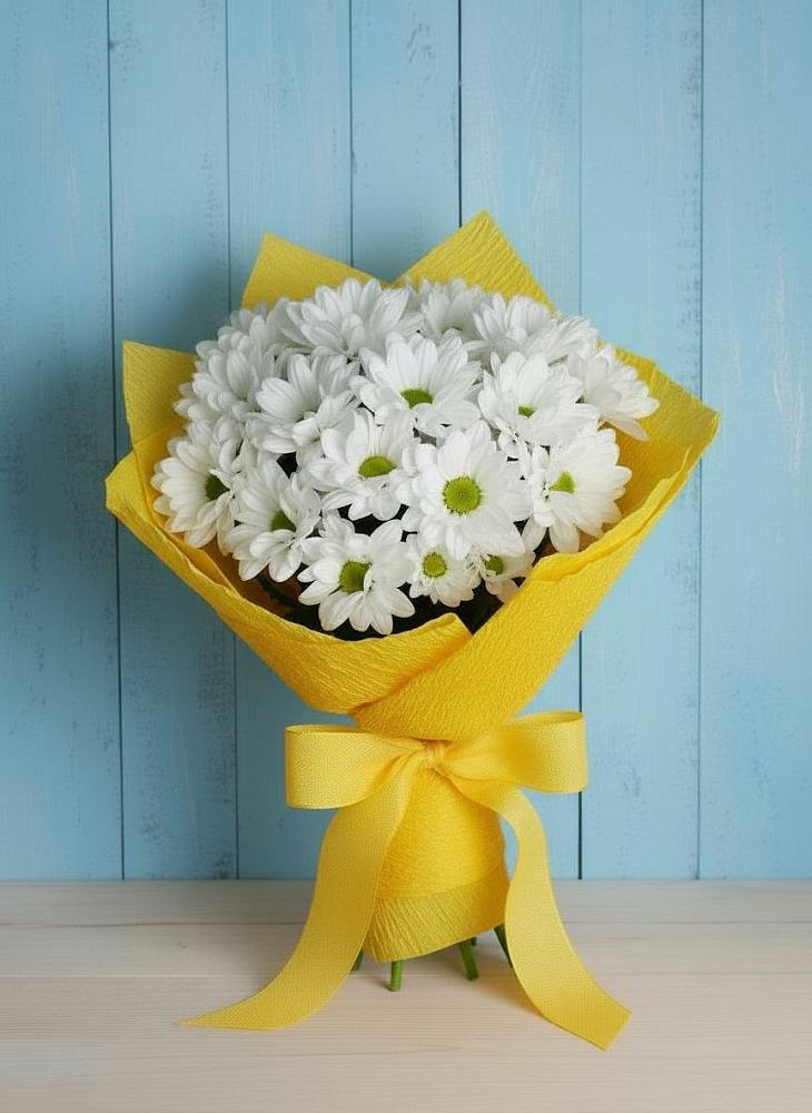 Букет цветов из: Хризантемы в Мишкинской