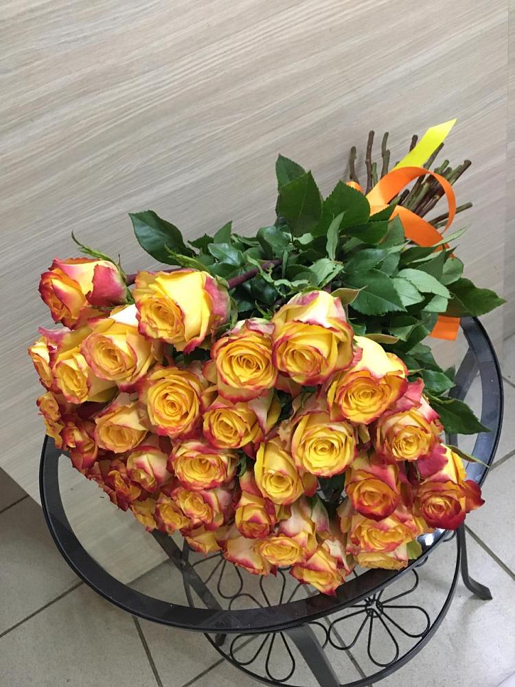 Букет Желтые розы в Мишкинской