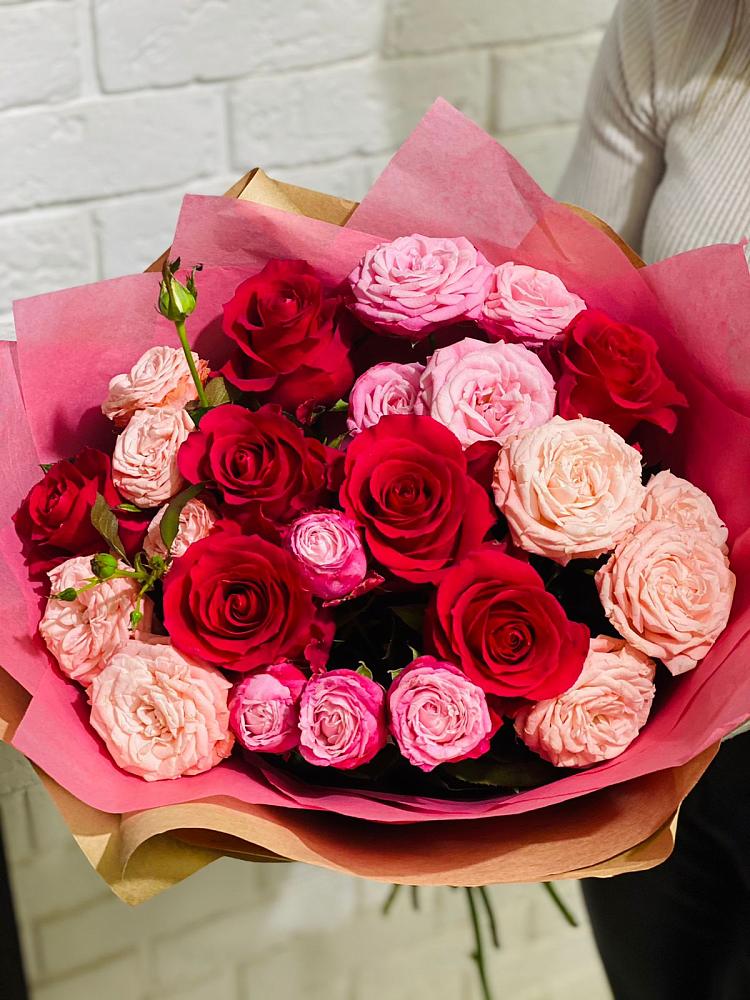 Букет цветов из: Розы в Мишкинской