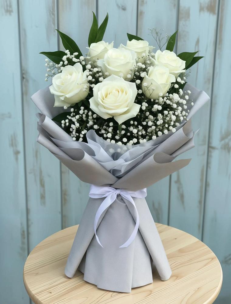 Букет цветов из: Розы в Мишкинской