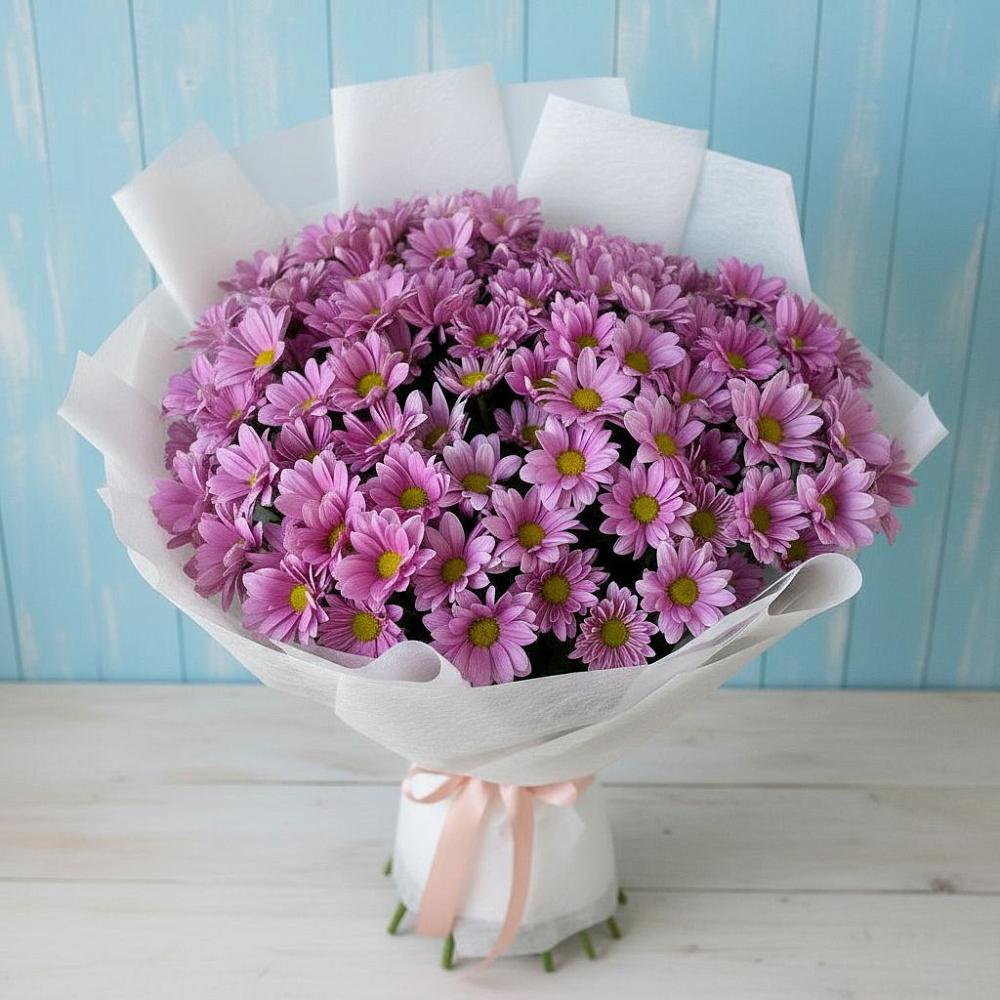 Букет цветов из: Хризантемы в Мишкинской