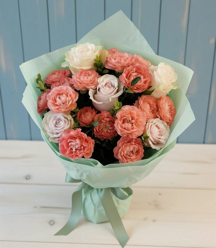 Букет цветов из: Розы в Мишкинской