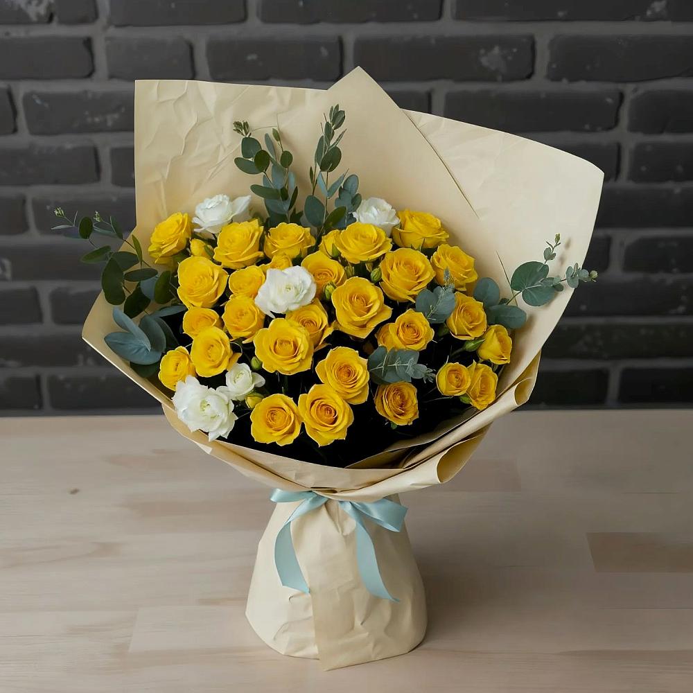 Букет цветов из: Розы в Мишкинской