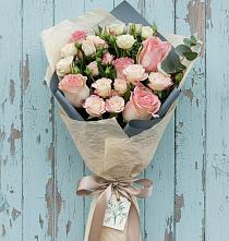 Букет цветов из:  Розы #REPLACE_PRED# Мишкинской
