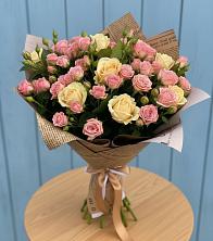 Букет цветов из:  Розы в Мишкинской