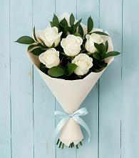 Букет цветов из:  Розы #REPLACE_PRED# Мишкинской