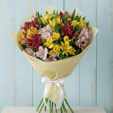 Букет цветов из:  Альстромерии в Мишкинской