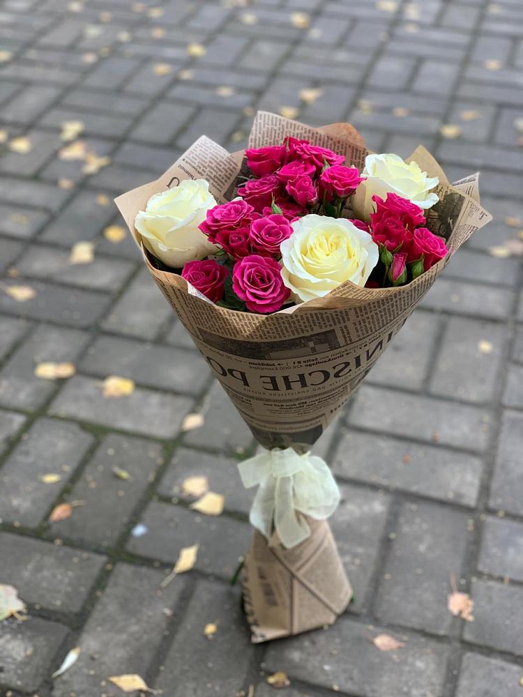 Букет цветов из: Розы в Мишкинской