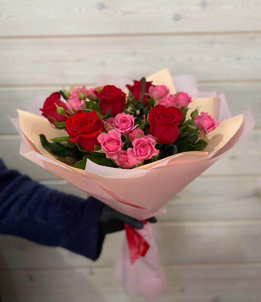 Букет цветов из: Розы в Мишкинской