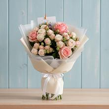 Букет цветов из:  Розы в Мишкинской