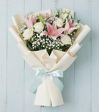 Букет цветов из:  Лилии в Мишкинской